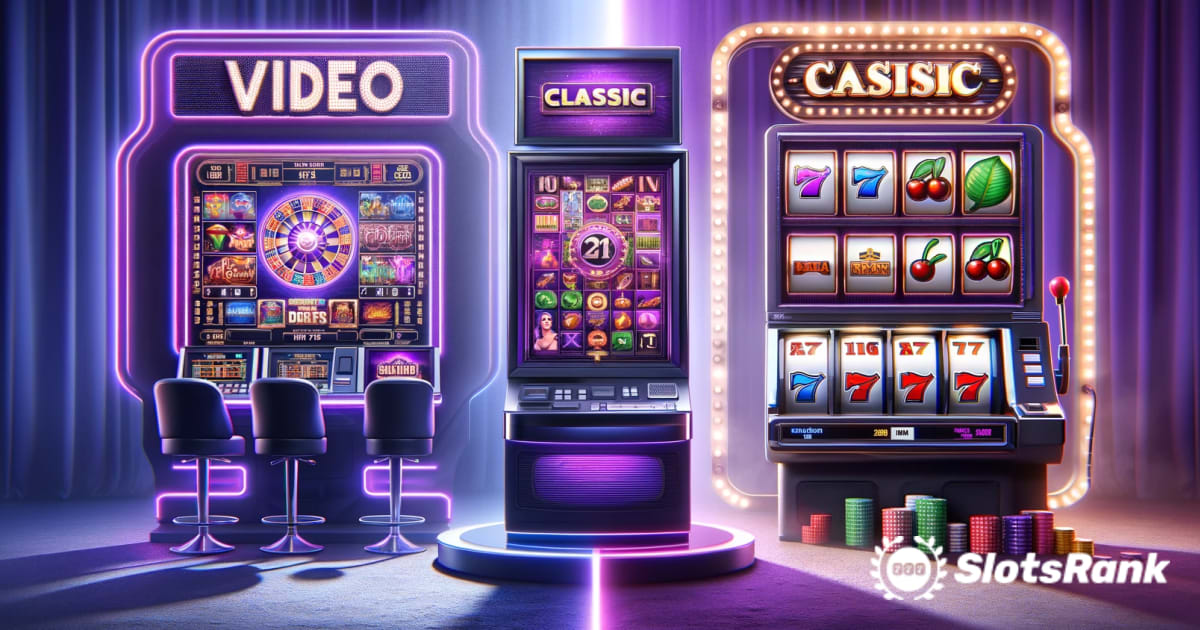 Video vs. klasické online kasinové automaty: který z nich je lepší?